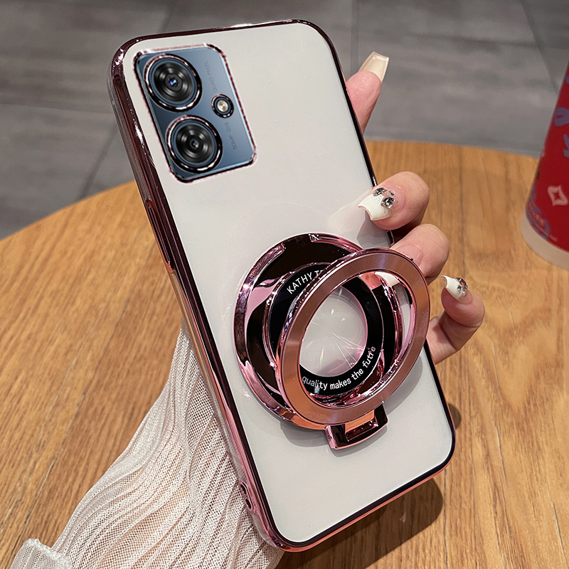 适用摩托罗拉G54手机壳MotoG54透明保护5G软硅胶套XT2343一3镜头全包防摔超薄男女MOTO高级感新款g545g带支架 - 图2