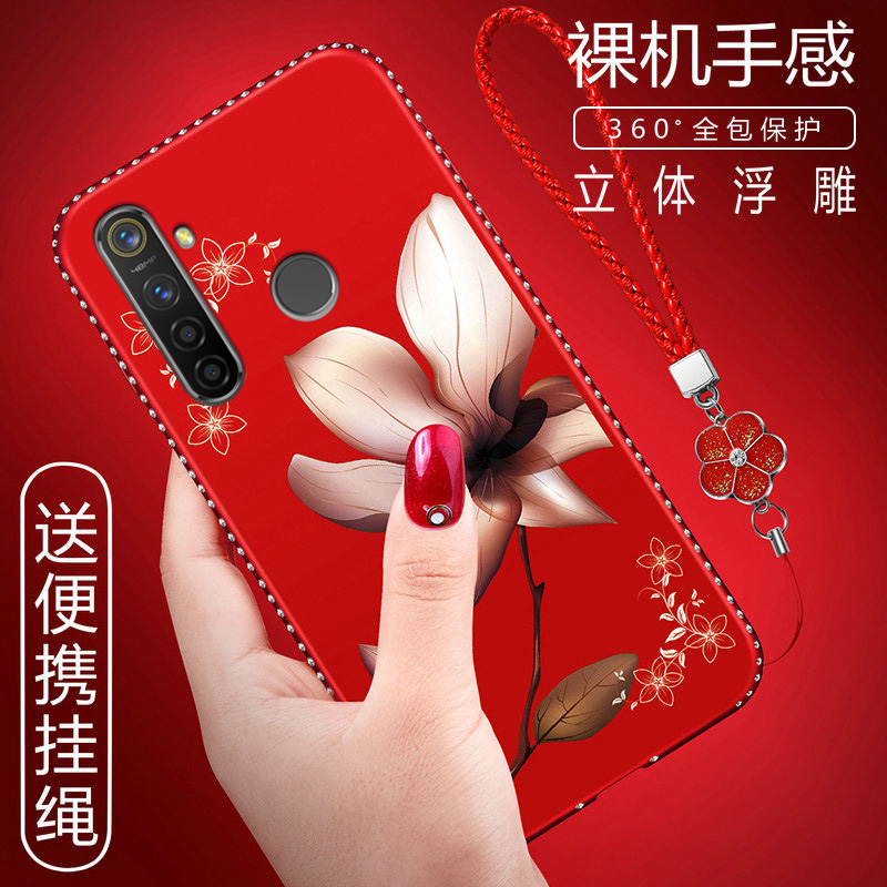 黑贝壳旗舰店realmeQ手机壳realmeX保护硅胶套realme X青春版全包软壳RMX1971磨砂1901防摔opporealmex红色薄oppo女q真我0