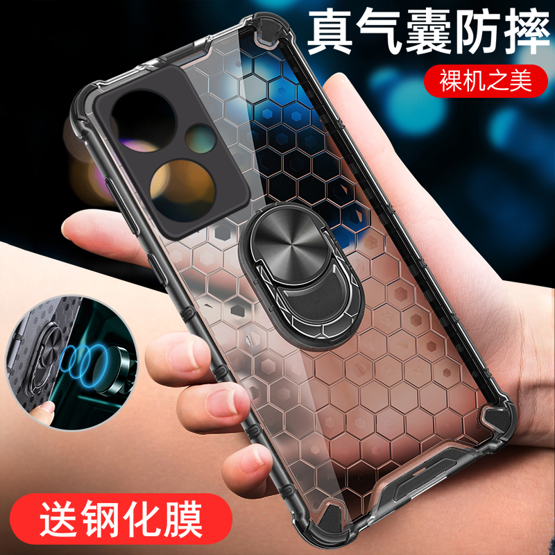 oppok11x手机壳oppo透明K11x保护5G硅胶套PHF110气囊全包防摔opk软壳opook男opopk女x5g新款0pp0散热oppophf-图0