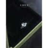 Harmonious color jadeite ring natural treasure