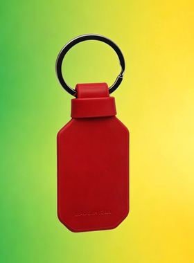 低调奢华法拉利跃马皮钥匙扣Ferrari Prancing Horse Keychain