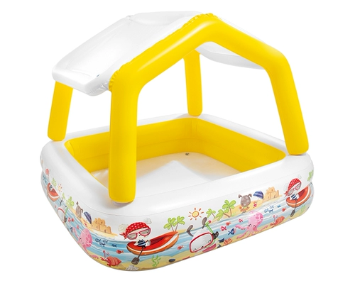 INTEX Морской надувной большой бассейн с шариками