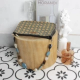 Оригинальная весенняя сумка подмышку, небольшая дизайнерская ретро милая сумка через плечо, французский стиль