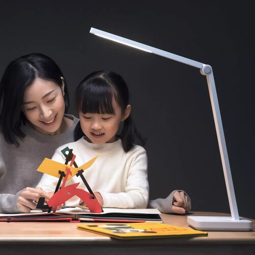 米家台灯Lite小米台灯1S学习专用充电台灯LED护眼灯床头灯台灯Pro - 图1