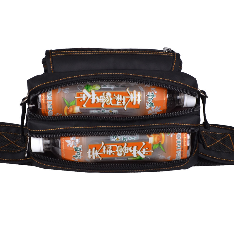 帆布大容量多隔层多拉链生意收银运动骑行大号围腰包男女通用腰包,淘宝优惠券,粉丝福利购,淘宝优惠卷