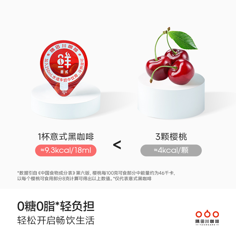 隅田川锁鲜咖啡液Pro美式生椰拿铁速溶浓缩黑咖啡 36杯