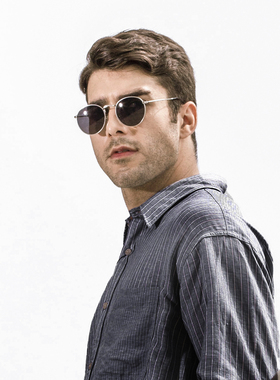 墨镜个性风复古飞行员户外太阳镜