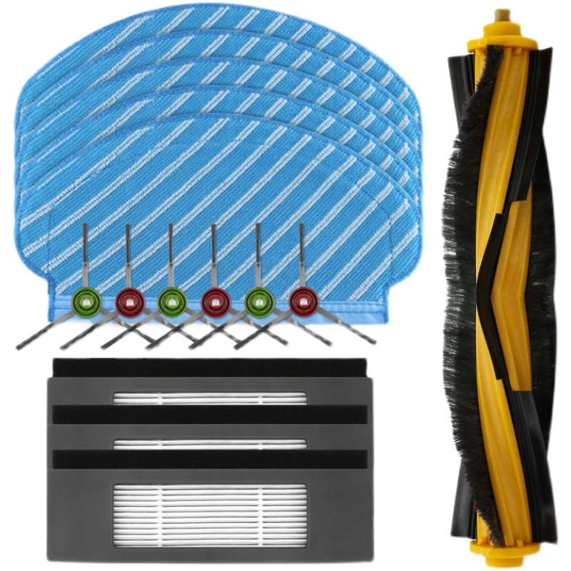 适配科沃斯扫地机器人T5配件N8/DX55/93/96/N5边滚刷滤网DJ65抹布 - 图3