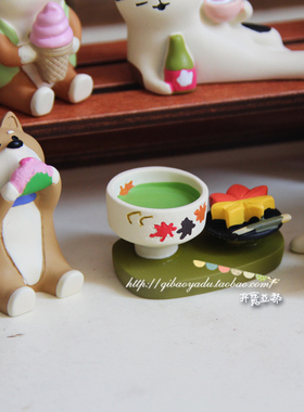 少女心zakka樱花猫场景免邮摆件