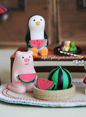 少女心日式风ins树脂微观摆件