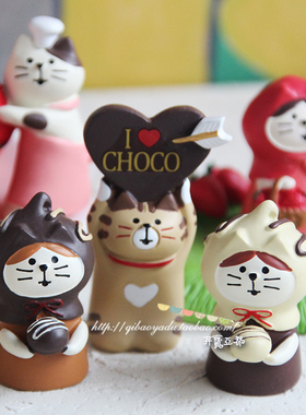 树脂摆件日系桌面可爱礼物