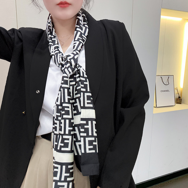 发带小飘带领巾颈饰丝巾新款女时尚百搭小长条装饰春秋搭配衬衫,淘宝优惠券,粉丝福利购,淘宝优惠卷