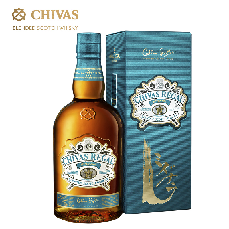 CHIVAS芝华士官方旗舰店chivas芝华士日式水楢700ml*1瓶 英国原装进口 威士忌 洋酒 烈酒0