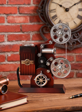 复古钢琴留声机打字机缝纫机音乐盒创意家居客厅玄关桌面摆件装饰