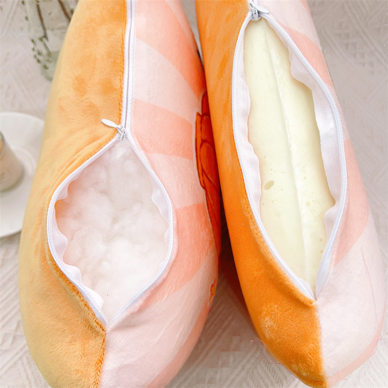 水豚猫咪熊猫兔子记忆棉午睡枕头小学生儿童趴睡觉神器办公室抱枕 - 图2