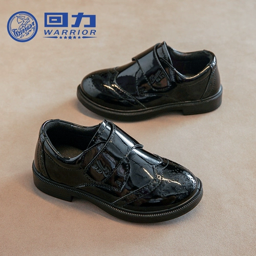 Warrior, туфли для мальчиков в английском стиле для кожаной обуви, осенние, в британском стиле