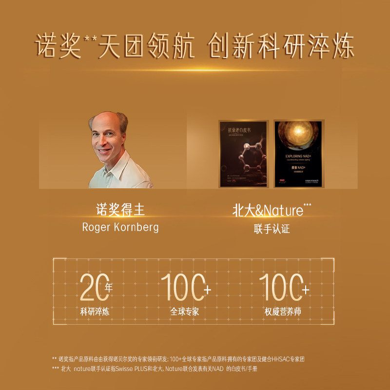 【双11同价抢先享】Swisse PLUS斯维诗nad+童颜丸内服葡萄籽胶囊