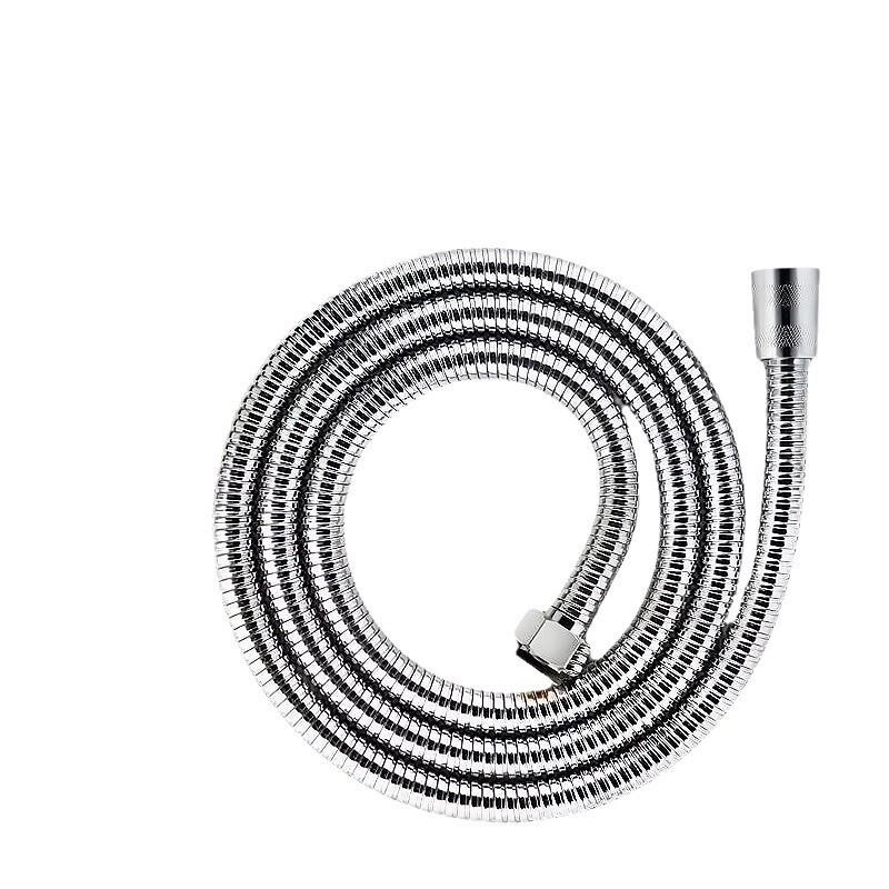 Rain shower head hose bathroom encrypted explosion-proof stainless steel hose water heater water pipe connecting pipe