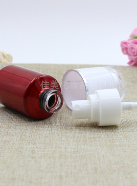 30ml50ml80ml大红色玻璃套装瓶