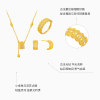 Chao Acer Intangible Cultural Heritage Filigree Thousand Gold Gold Diamond Set Necklace Pure Gold Earrings Lace Ring Ancient Method Point Diamond W
