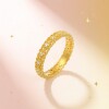 Chao Acer Intangible Cultural Heritage Filigree Thousand Gold Gold Diamond Ring Pure Gold Ring 5G Gold Ancient Method Gold Light Luxury Gift W