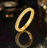 Trendy Acer souffle royal gold diamond ring solid gold hand jewelry high-end diamond birthday gift W
