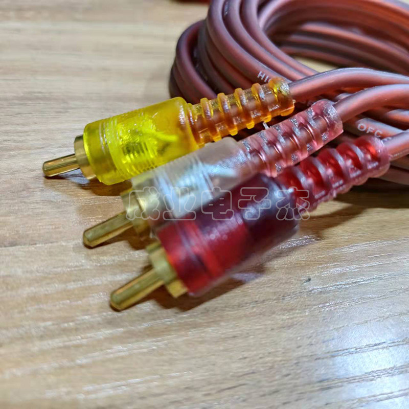 三对三莲花线音频线AV视频DVD机顶盒线高清线材防冻纯铜芯 无损,淘宝优惠券,粉丝福利购,淘宝优惠卷