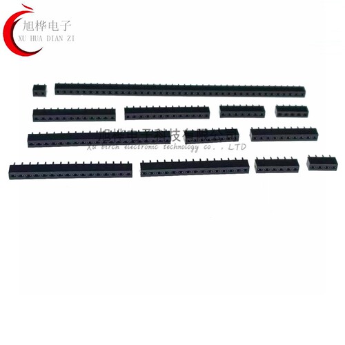 2.54MM 直插单排母塑高H8.5H7.1H6.8H5.0H3.5MM 1*2P3P4P5P6P-40P - 图2
