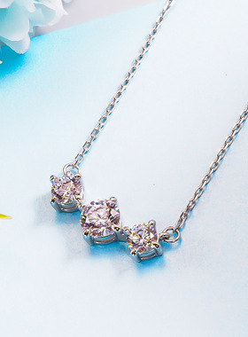 ChinPin/芷芯女莫桑石项链