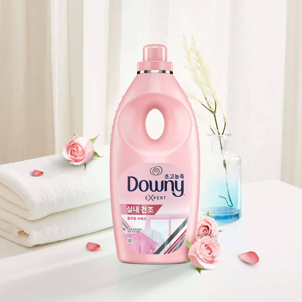 韩国进口正品downy/当妮柔顺剂防静电衣物护理剂花香味持久柔软剂 - 图3