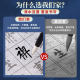 Brush calligraphy water writing calligraphy cloth special water writing cloth for calligraphy practice high-end imitation xuan practice cloth fourth generation beginners clear water repeated use practice calligraphy post high-end water-washable cloth quick-drying adult copying set