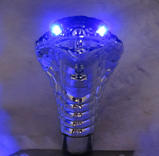 汽车档把头改装个性蛇头手动挡排挡头带灯通用排档杆波棍头档位杆 - 图0