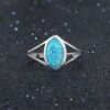 Simple style all-over S925 sterling silver inlaid with imported opa
