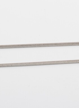 新款厂家 不锈钢个性项链 1.5MM方蛇链 45CM50CM钛钢项链锁骨链女