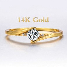 新款戒指韩版尊贵戒指经典闭口女戒韩版钻戒婚戒镶钻戒指