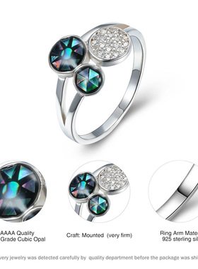 戒指欧泊ins潮风手饰品