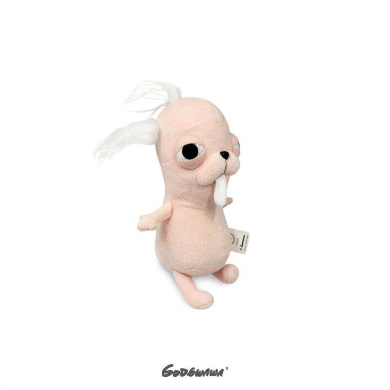 日本正版ChiHUAHUA冠毛犬阿冠吉娃娃毛绒公仔抱枕生日礼物送女生 - 图0