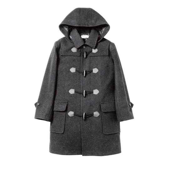 Mid-length wool autumn and winter DK coat