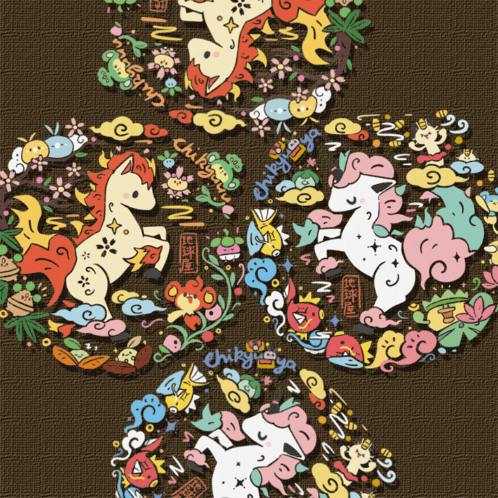 精灵宝可梦口袋妖怪马年小火马窗花贴一对新年鲤鱼王喵喵静电贴,淘宝优惠券,粉丝福利购,淘宝优惠卷