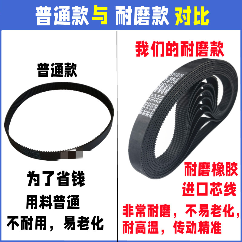 恒佳鲜奶打蛋机皮带7L同步3M564搅拌奶盖机传动带搅拌器配件传送 - 图1