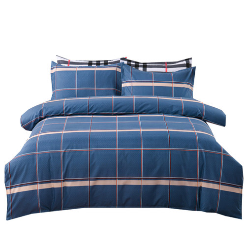 纯棉四件套全棉床上用品2026新款被套男生学生宿舍床单三件套四季 - 图3