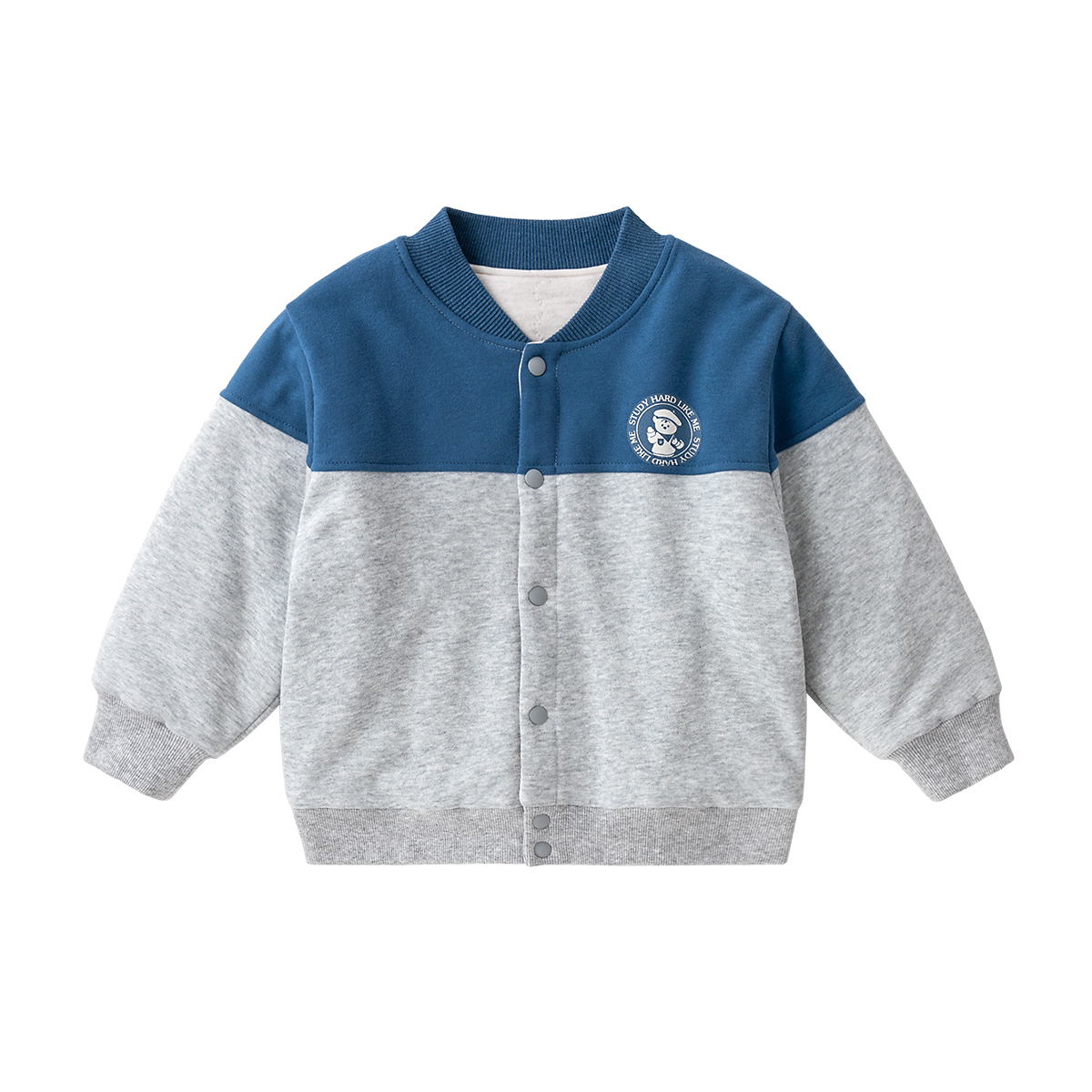 [校服神器]宝宝冬季加厚外套男童女童内搭儿童秋冬婴幼儿童装上衣 - 图3