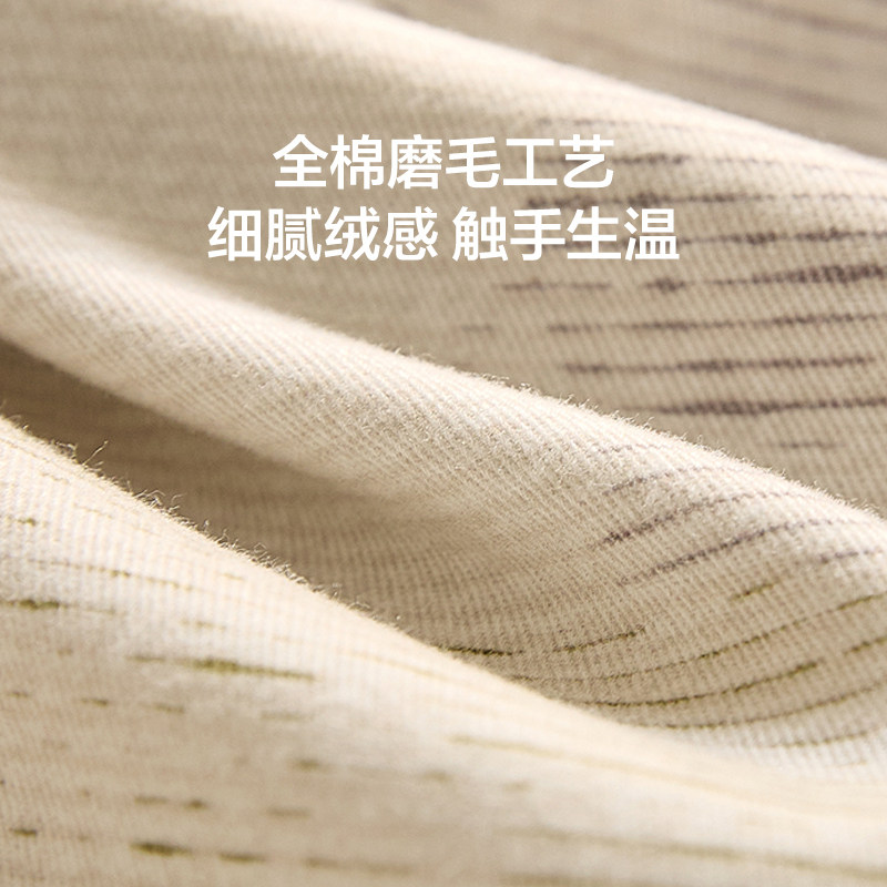 罗莱生活LOVO乐蜗全棉加厚磨毛四件套纯棉保暖被套床单学生四件套,淘宝优惠券,粉丝福利购,淘宝优惠卷