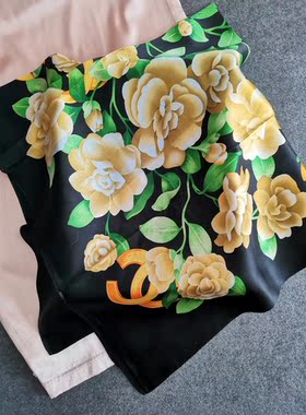 惊艳山茶花真丝女链条游牧金饰