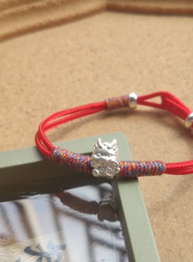 女纯银925国风新尚本命年手链