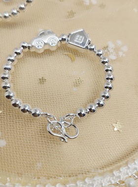 足银寓意礼物手镯