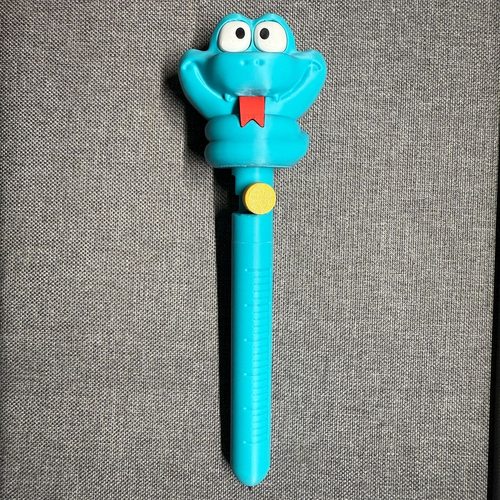 盖瑞蛇血清笔3D模型打印定制笔疯狂动物城Gary卡通圆珠笔周边礼品 - 图0