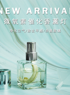 法式催化点火lb伯格香薰瓶精油灯