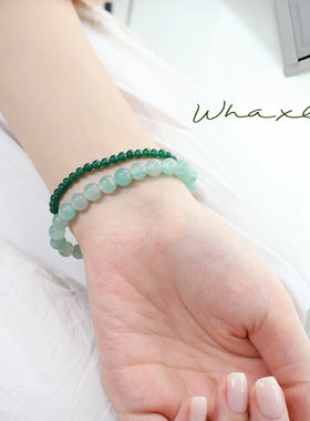 青蛇|Whaxle天然玉髓手链新中式