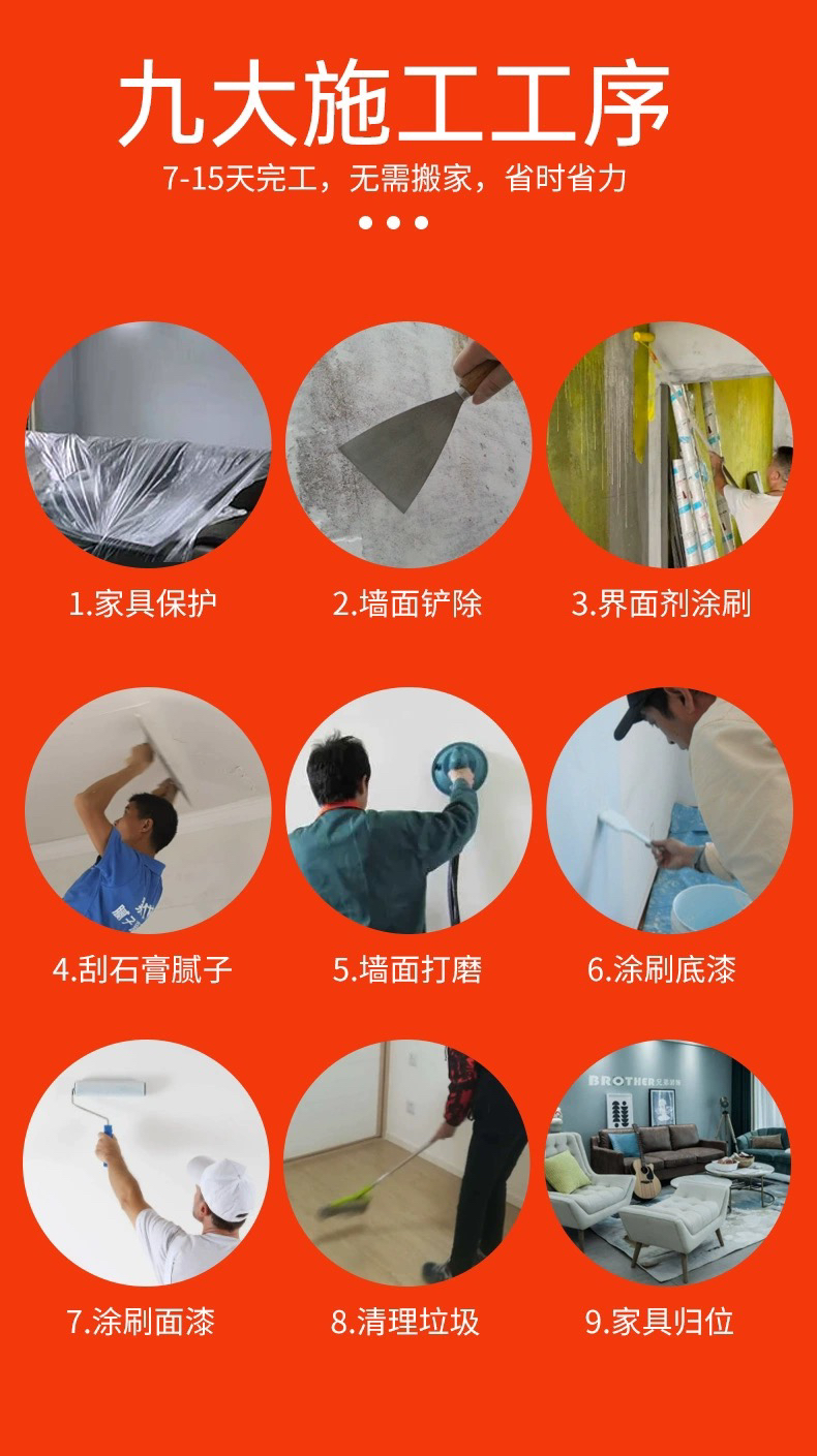 Chengdu wall painting, renovation, old house repair and construction, old house refreshment, repair, old house renovation, wall painting and door service